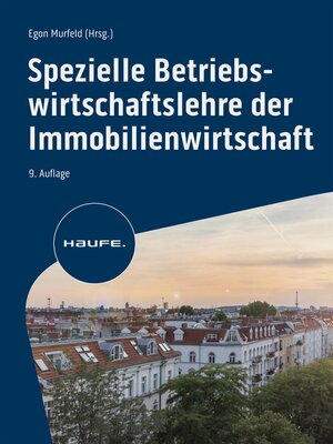 cover image of Spezielle Betriebswirtschaftslehre der Immobilienwirtschaft